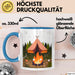 Camper Tasse Geschenk Lustige Geschenkidee Spruch Für Outdoor Abenteurer Blau Trendation