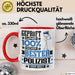 Polizist Geschenk Lustiger Spruch für Polizist Geschenkidee Bester Polizist Der Welt Rot Trendation
