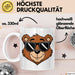 Teddybär Tier Sonnenbrille Tasse Geschenk Lustige Geschenkidee Spruch Weiß Trendation