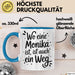 Monika Tasse Geschenk Wo Eine Monika Ist Ist Auch Ein Weg Geschenkidee Becher mit Name Blau Trendation
