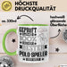 Polo-Spieler Geschenk Lustiger Spruch für Polo-Spieler Geschenkidee Bester Polo-Spieler Der Welt Grün Trendation
