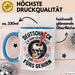 Deutsche Rockmusik Tasse Geschenk Lustige Geschenkidee Blau Trendation