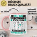 Schwiegercousin Tasse Geschenk für Schwiegercousin Geburtstag Lustiger Spruch Kaffee-Becher Was Ist Deine Superkraft Rosa Trendation