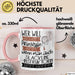 Slackline-Instruktorin Tasse Geschenk Spruch Wer Will Schon Prinzessin Sein Wenn Man Auch Slackline-Instruktorin Sein Kann Rosa Trendation