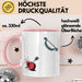 Bogenjäger Tasse Geschenkidee Bogenschütze Lustiger Spruch Geschenkidee Lustig Rosa Trendation