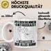 Pferderennen-Enthusiast Tasse Geschenk für Pferderennen-Enthusiast Der Mann Der Alles Kann Geschenkidee zum Geburtstag Weiß Trendation