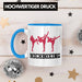 Kickboxing Tasse Geschenk Kampfsportler Geschenkidee Geburtstag Weihnachten Blau Trendation