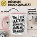 Katrin Tasse Geschenk Dat Is So'n Katrin Ding Dat Raffste Eh Nicht Geschenkidee Becher mit Name Rosa Trendation