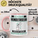 Hundefriseur Tasse Geschenk für Hundefriseur Geburtstag Lustiger Spruch Kaffee-Becher Was Ist Deine Superkraft Rosa Trendation