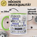 Outdoor-Köchin Tasse Lustiges Geschenk Studieren Kann Wirklich Jeder Nur Die Besten Werden Outdoor-Köchin Grün Trendation
