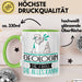 Geologin Geschenk Tasse Becher Die Frau Die Allen Kann Geschenkidee für eine Geologin Lustig Grün Trendation
