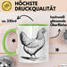 Huhn Tier Bauer Tasse Becher Geschenk Lustige Geschenkidee Spruch Grün Trendation