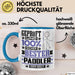 Paddler Geschenk Lustiger Spruch für Paddler Geschenkidee Bester Paddler Der Welt Blau Trendation