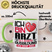 Arzt Ausbildung Tasse Geschenk Ich Bin Arzt In Der Ausbildung Ich Darf Das Geschenkidee Spruch Grün Trendation