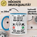 Krebse Liebhaber Tasse Geschenk Die Krebse Rufen An Geschenkidee Becher Blau Trendation