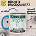 Schwiegersohn Tasse Geschenk für Schwiegersohn Der Mann Der Alles Kann Geschenkidee zum Geburtstag Blau Trendation