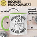 Klopapier Krise 2021 Ich War Dabei Tasse Geschenk Kaffee-Becher Lustige Geschenkidee Grün Trendation