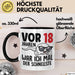 18. Geburtstag Tasse Geschenk Jungs Vor 8 Jahren War Ich Mal Der Schnellste Trendation