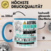 Rockmusikerin Tasse Geschenk Lustiger Spruch Bitte Erheben Sie Sich Seine Majestät Die Rockmusikerin Betritt Den Raum Blau Trendation