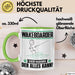 Wakeboarder Tasse Geschenk für Wakeboarder Der Mann Der Alles Kann Geschenkidee zum Geburtstag Grün Trendation