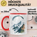 Paraglider Tasse Geschenkidee Himmelsentdecker Lustiger Geschenkidee Lustig Rot Trendation