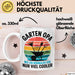 Garten Pflanzen Gärtner Tasse Geschenk Lustige Geschenkidee Spruch Garten Opa Wie Ein Normaler Opa Nur Viel Cooler Weiß Trendation