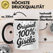 Gisela Tasse Geschenk Original 100% Gisela Geschenkidee Geburtstag Schwarz Trendation