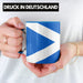 Schottland Flagge Tasse Geschenk Fußball-Fans Europa 3D Alloverprint Blau Trendation