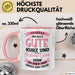 Büroarbeit Kollege Tasse Geschenk Lustige Geschenkidee Spruch Tschüss Und Alles Gute Kurz Und Schmerzlos Rosa Trendation