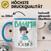 Lustige Tasse Geschenk Bäääm Dab Girl Witziger Spruch Blau Trendation