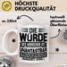 Jura Tasse Geschenk Die Würde Des Menschen Ist Unantastbar Geschenkidee Jurist Juristin Anwalt Becher Weiß Trendation