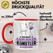 Künstler Geschenk Tasse So Gut Kann Nur Ein Künstler Aussehen Geschenkidee Kaffee-Becher Rot Trendation