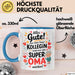 Oma Tasse Geschenkidee Beste Kollegin Oma Geschenk Blau Trendation
