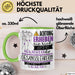Gesangslehrerin Tasse Geschenk Lustiger Spruch Bitte Erheben Sie Sich Seine Majestät Die Gesangslehrerin Betritt Den Raum Grün Trendation