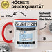 Surferin Und Prinzessin Tasse Geschenk Für Eine Surferin Geburtstag Was Ist Deine Superkraft Rot Trendation