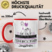 Tierheimvolontärin Geschenk Tasse So Gut Kann Nur Eine Tierheimvolontärin Aussehen Geschenkidee Geburtstag Weihnachten Lustig Rot Trendation