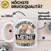 Meerschweinchen Geschenk Tasse Spruch Meerschweinchen-Besitzerin Geschenkidee Kaffee-Becher Weiß Trendation