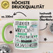 Kajaklehrerin Tasse Lustiges Geschenk Studieren Kann Wirklich Jeder Nur Die Besten Werden Kajaklehrerin Grün Trendation