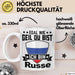 Russe Tasse Geschenk Egal Wie Geil Du Bist Ich Bin Russe Geschenkidee Weiß Trendation