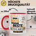 Beste Ultraläuferin Der Welt Tasse Geschenk für Eine Ultraläuferin Geprüft Und Sicher Geschenkidee Geburtstag Weihnachten Rot Trendation