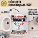 Rocker Tasse Geschenk für Rocker Geburtstag Lustiger Spruch Kaffee-Becher Was Ist Deine Superkraft Weiß Trendation