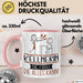 Kellnerin Geschenk Tasse Becher Die Frau Die Allen Kann Geschenkidee für eine Kellnerin Lustig Rosa Trendation