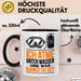 Taucher Tasse Geschenk Lustige Geschenkidee Spruch Ich Atme Unter Wasser Und Was Kannst Du Schwarz Trendation