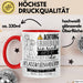 Klassikliebhaberin Tasse Geschenk Lustiger Spruch Bitte Erheben Sie Sich Seine Majestät Die Klassikliebhaberin Betritt Den Raum Rot Trendation