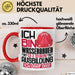 Wasserbauer Ausbildung Tasse Geschenk Ich Bin Wasserbauer In Der Ausbildung Ich Darf Das Geschenkidee Spruch Rot Trendation