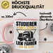 LKW Fahrer Geschenk Tasse Lastkraftwagen-Fahrer Geschenkidee Lustiger Spruch Kaffee-Becher Studieren Kann Jeder LKW Fahren Nur Die ELite Rosa Trendation
