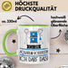 Geschenk für Aquarium-Hobbyistin Tasse Lustige Geschenkidee Geburtstag Ich Bin Aquarium-Hobbyistin Ich Darf Das Grün Trendation