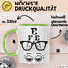 Optiker Tasse Geschenk Lustige Geschenkidee Spruch Für Seh Experten Grün Trendation
