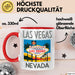 Las Vegas Nevada USA Tasse Geschenk Lustige Geschenkidee Spruch Rot Trendation