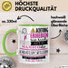 Karatesportlerin Tasse Geschenk Lustiger Spruch Bitte Erheben Sie Sich Seine Majestät Die Karatesportlerin Betritt Den Raum Grün Trendation